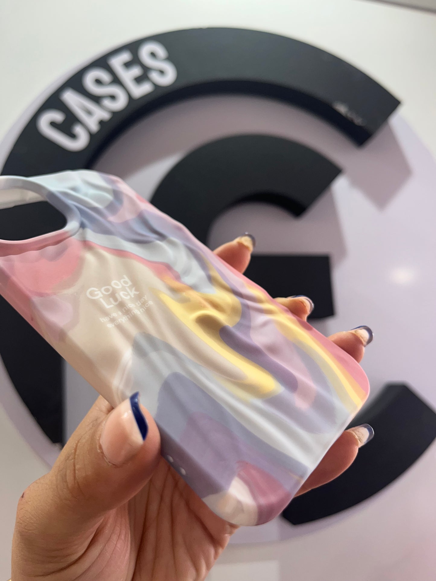 Case esfumada GOOD LUCK