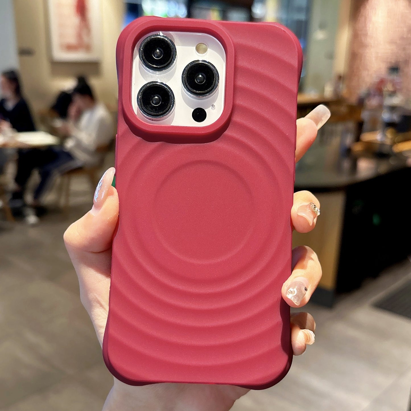 Case Ripple Rosa chicle