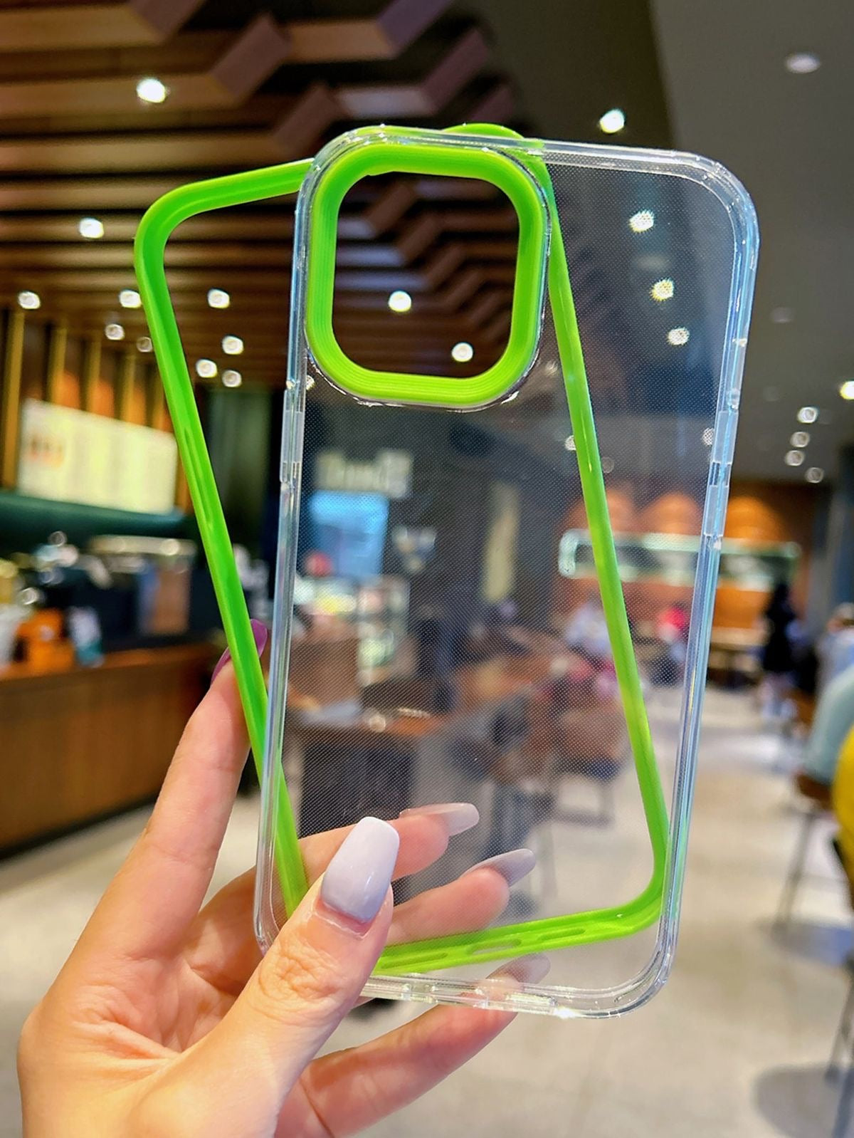 Cases dos en uno. Verde