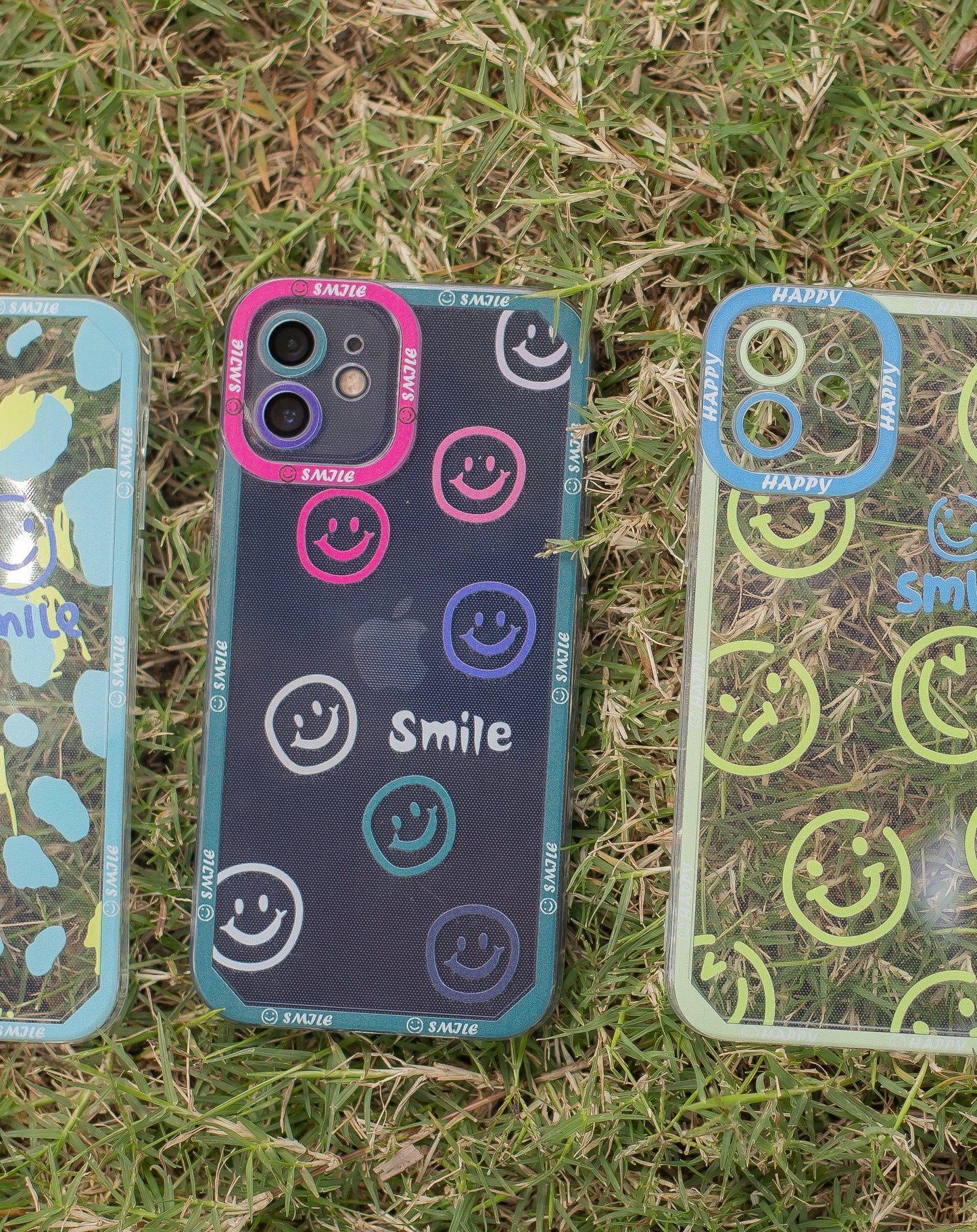 Case Vibes & Smiles verde
