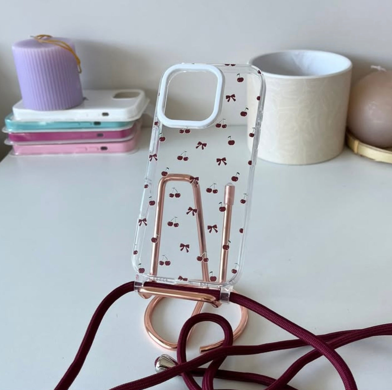 Case CherryBow, cuerda regulable