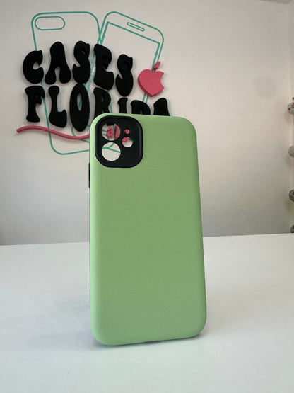 Cases de colores, verde