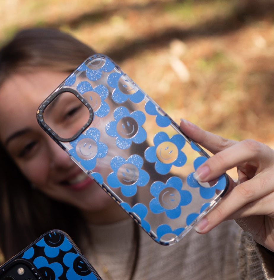 Case Margaritas Felices Blue