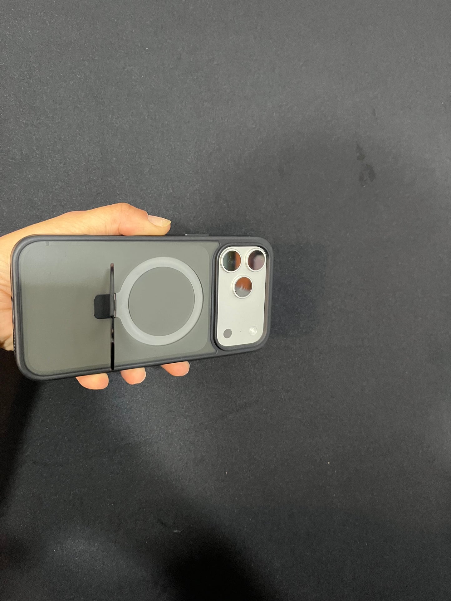 Case MagSafe Ring- Negra