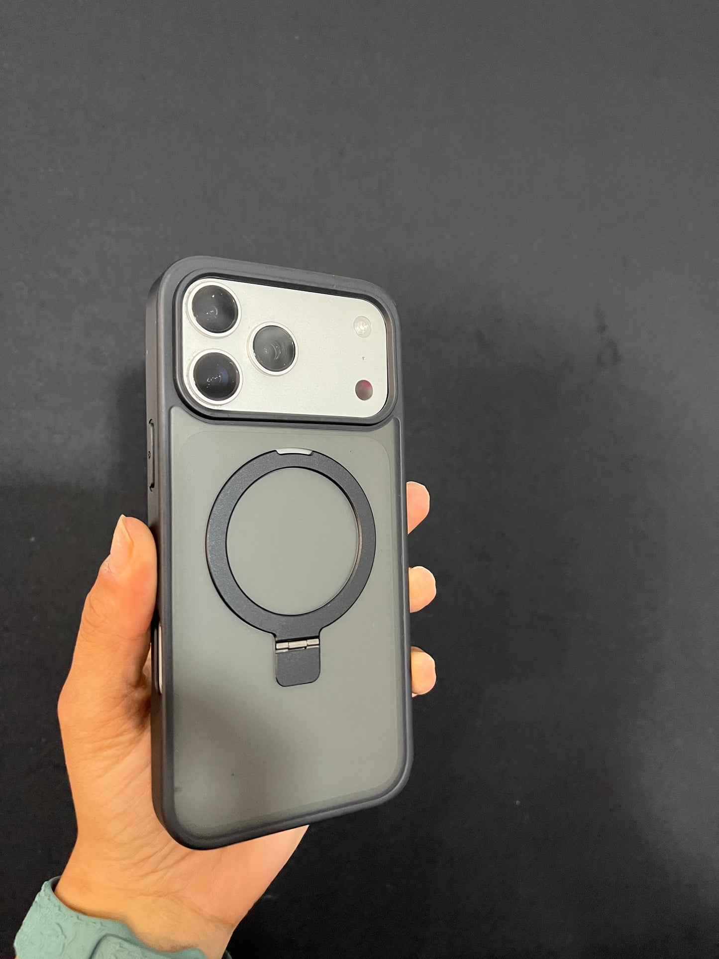 Case MagSafe Ring- Negra