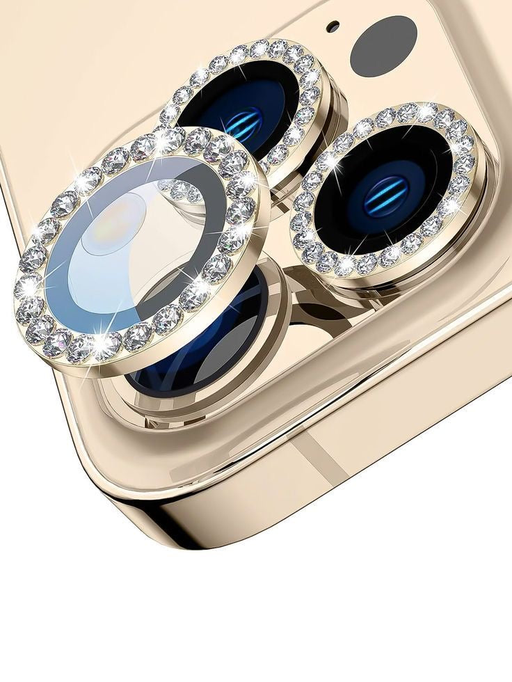 Protector de Cámara Individual -Dorado con brillo