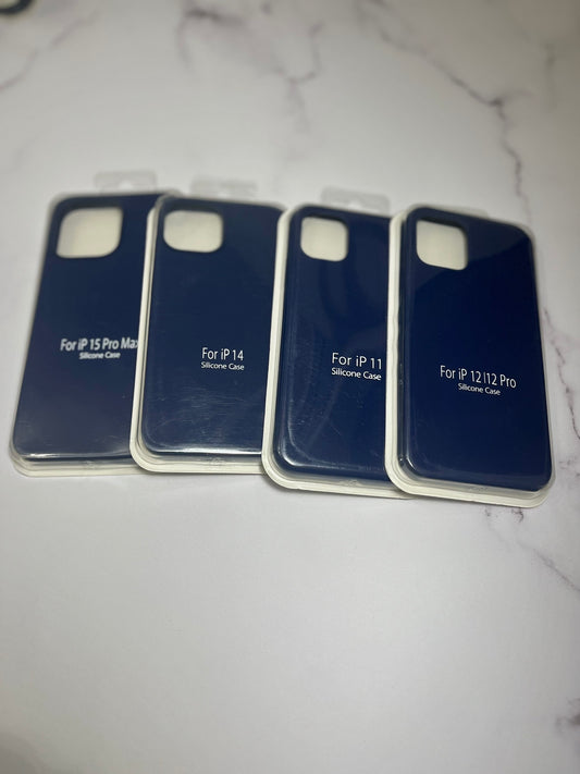 Silicona Case Azul tinta