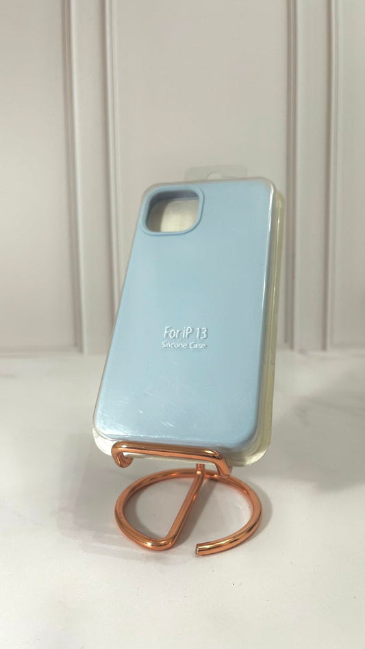 Silicona Case Celeste cielo