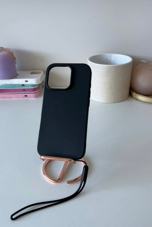 Case lisa negro
