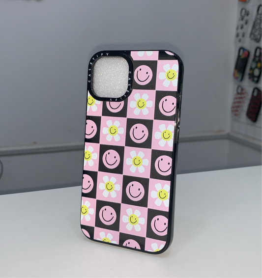 Case Margaritas Felices con Negro