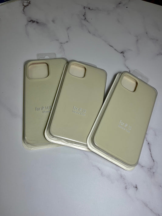 Silicona Case crema claro