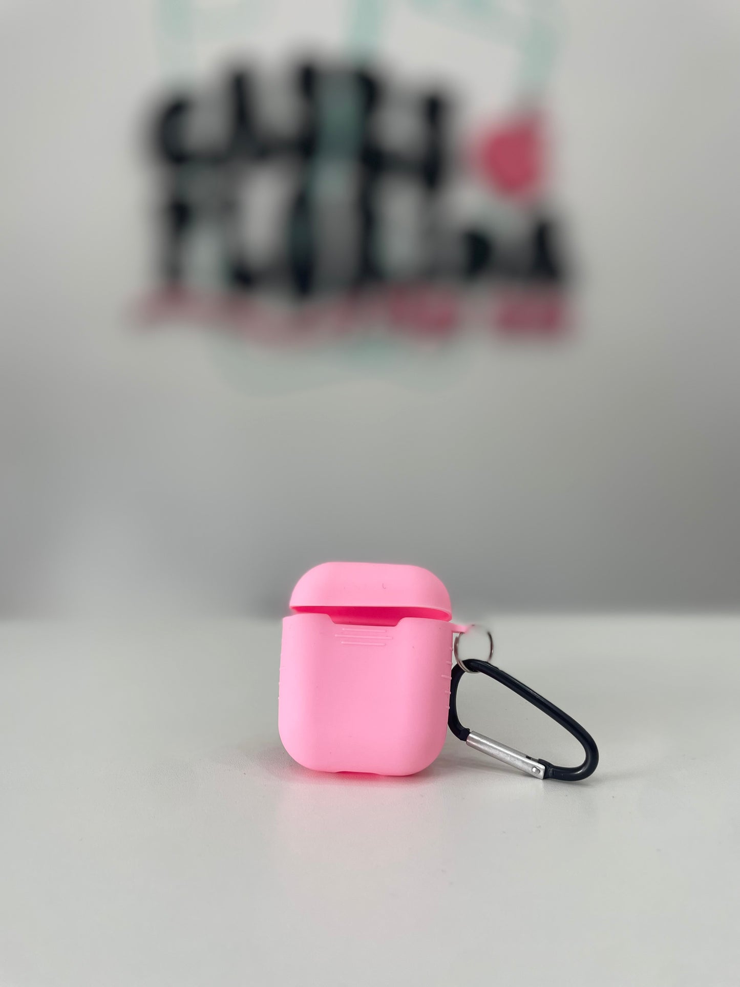 Funda protectora rosa para Airpods