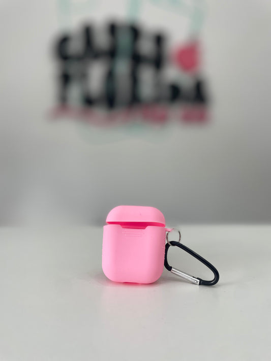 Funda protectora rosa para Airpods