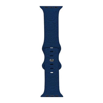🌸 Correa Floral Relief  para Apple Watch