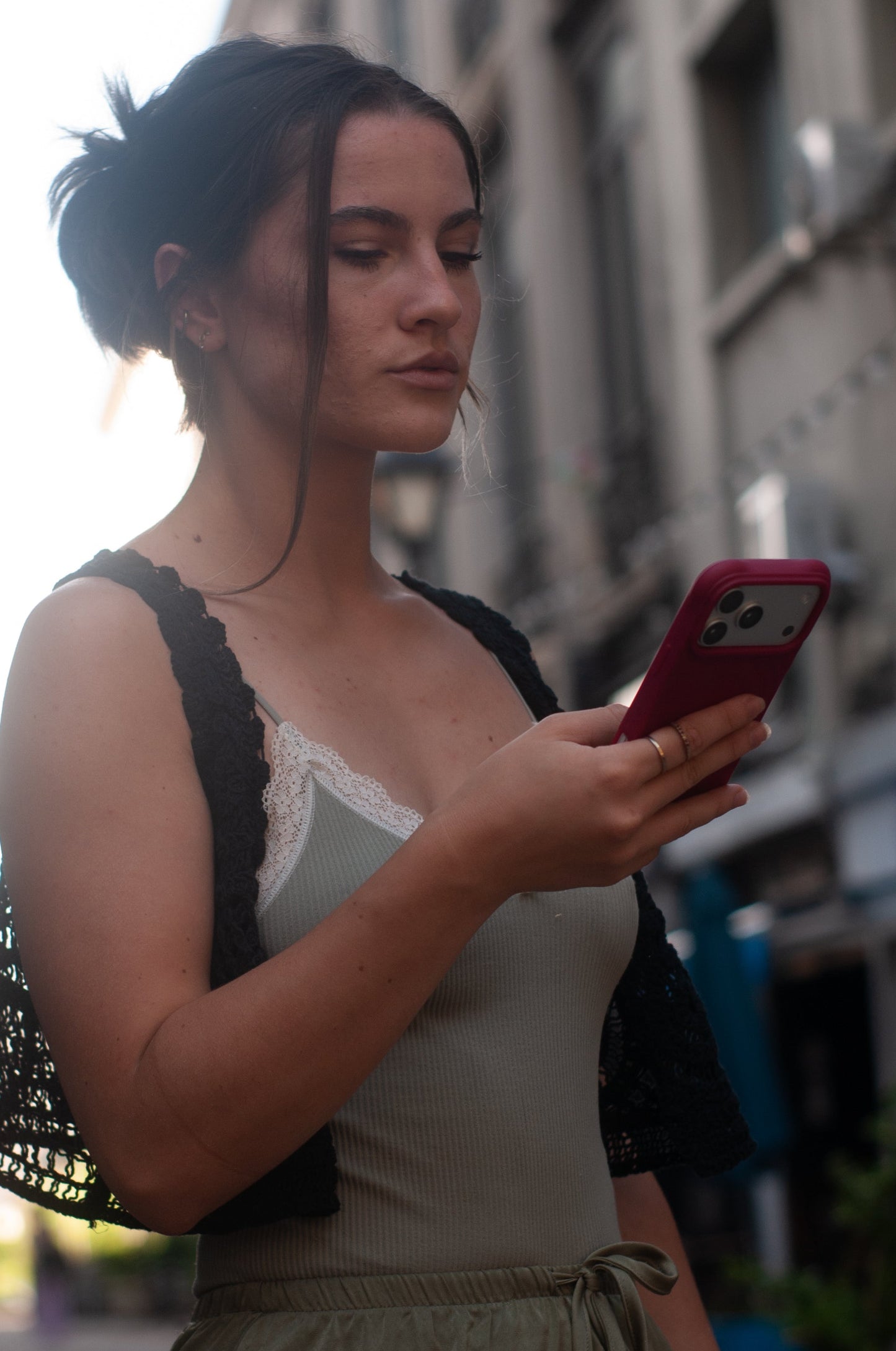 Case Ripple Rosa chicle