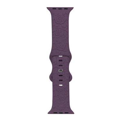 🌸 Correa Floral Relief  para Apple Watch