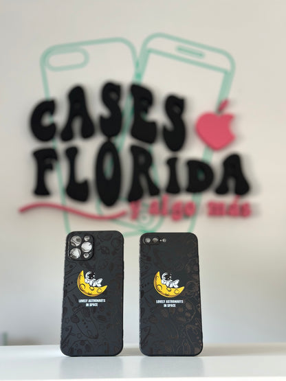 Case media luna negro