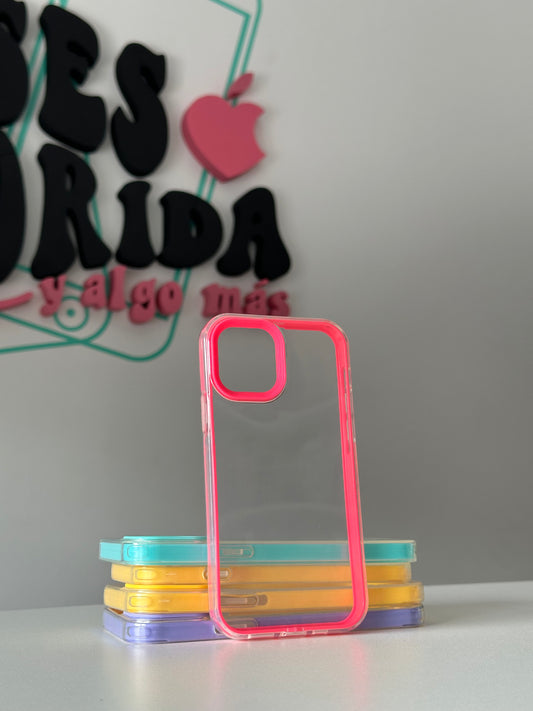 Cases dos en uno. Fucsia