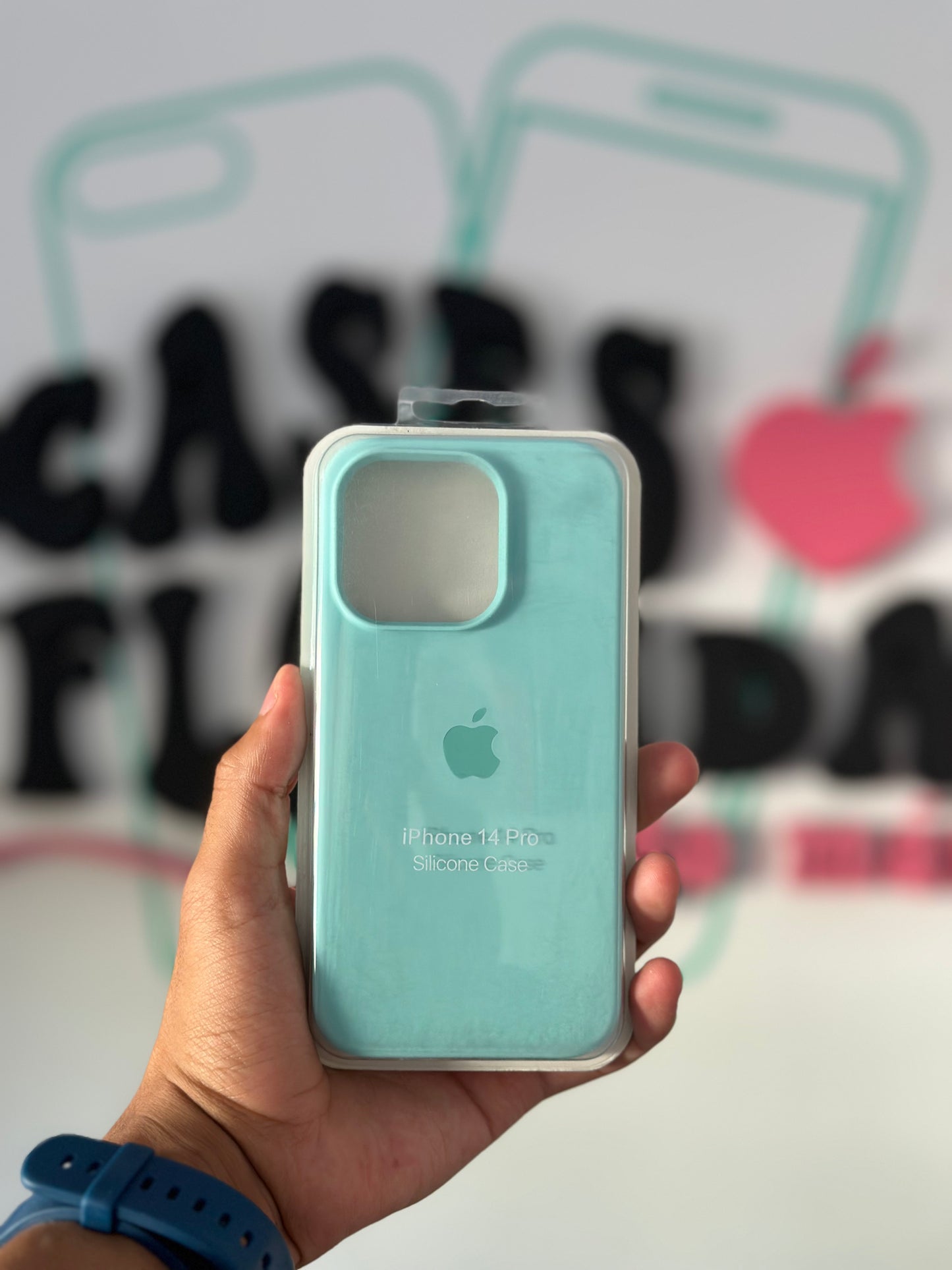 Silicon Case verde MENTA