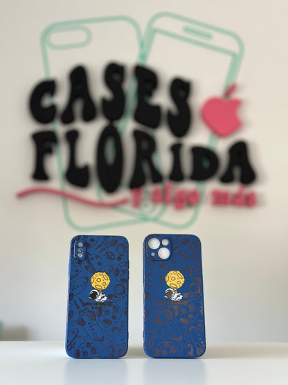 Case luna llena azul