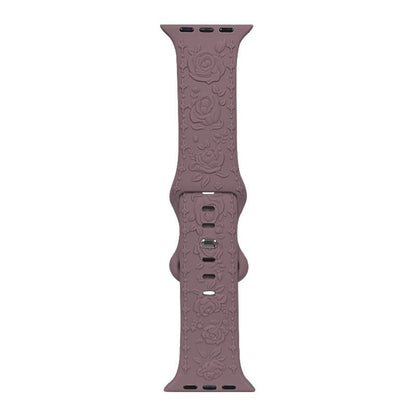 🌸 Correa Floral Relief  para Apple Watch